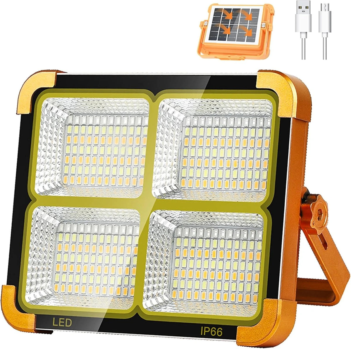 Rechargeable Solar LED Light - 4 Lighting