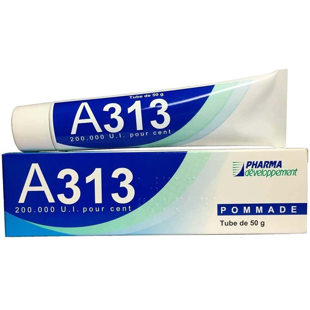 A313 Vitamin A Pommade. French pharmaceutical