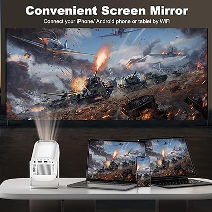 Mini Portable Projector 4K Edition 2024