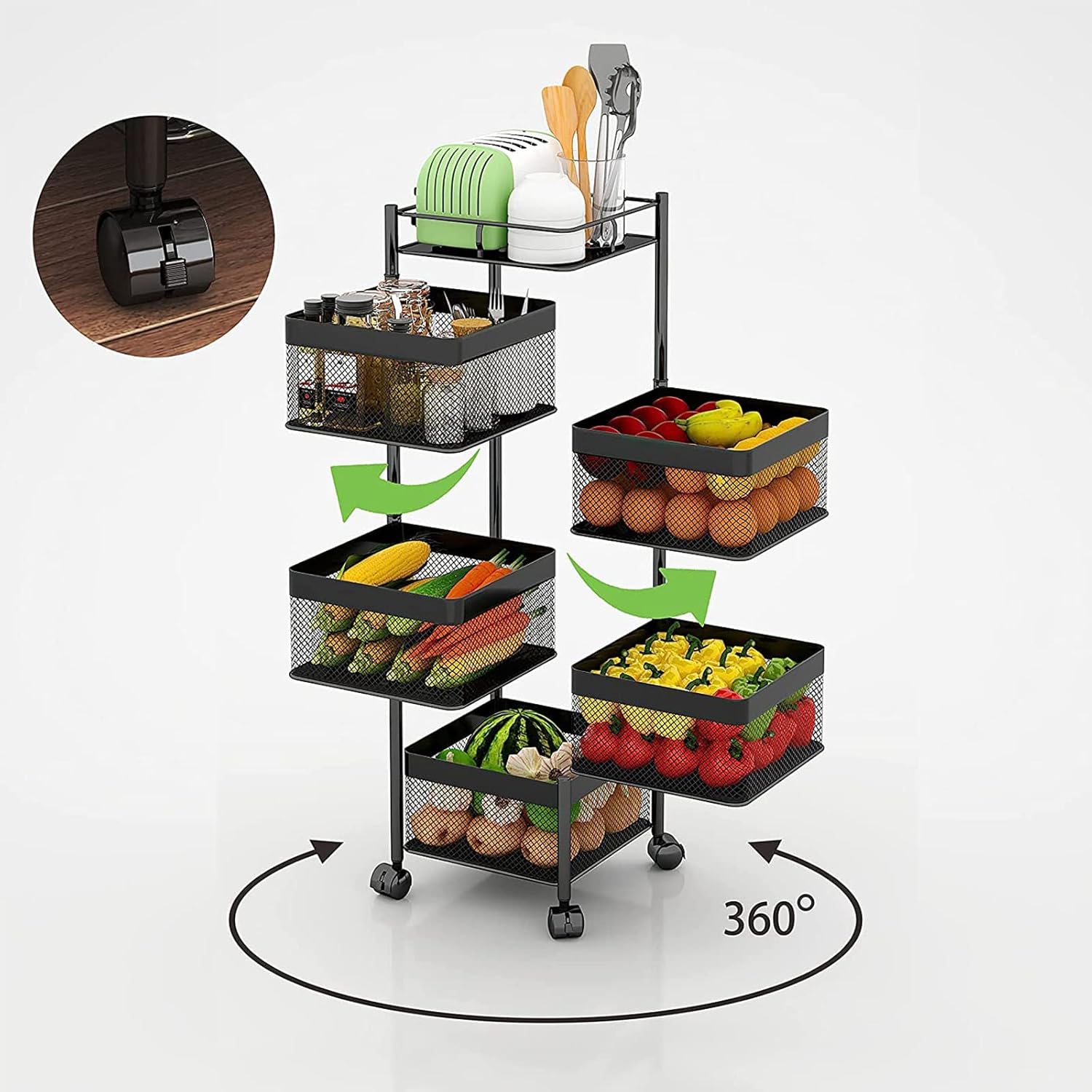 5-Layer Mobile Storage Solution