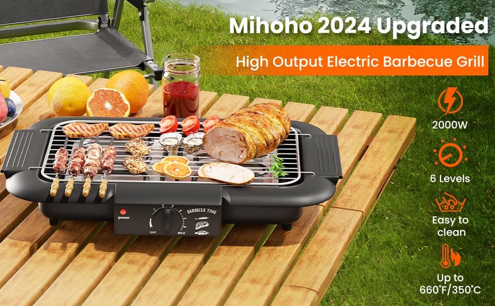 Smokeless Indoor/Outdoor Electric Gril