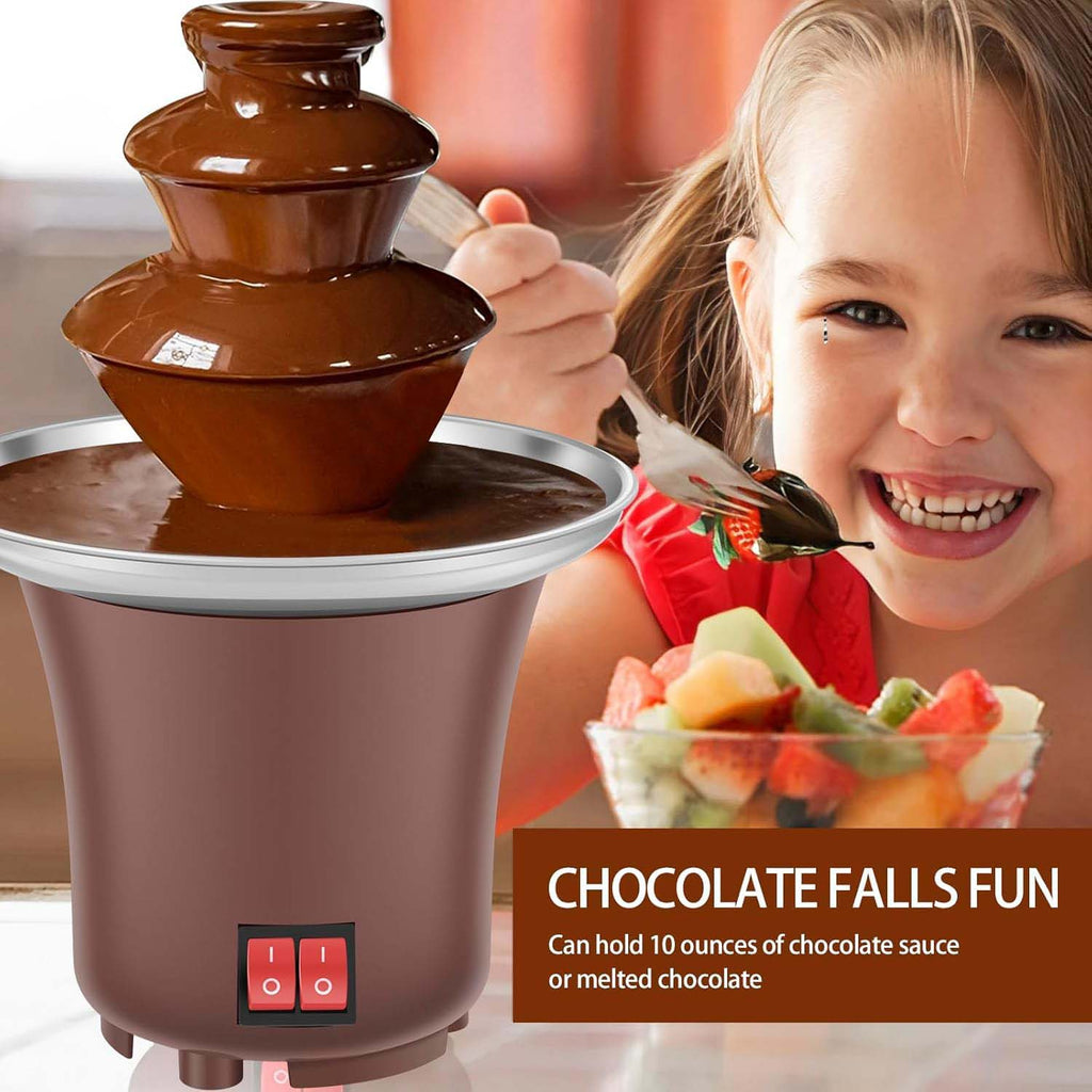 3-Tier Chocolate Fondue Fountain Machine
