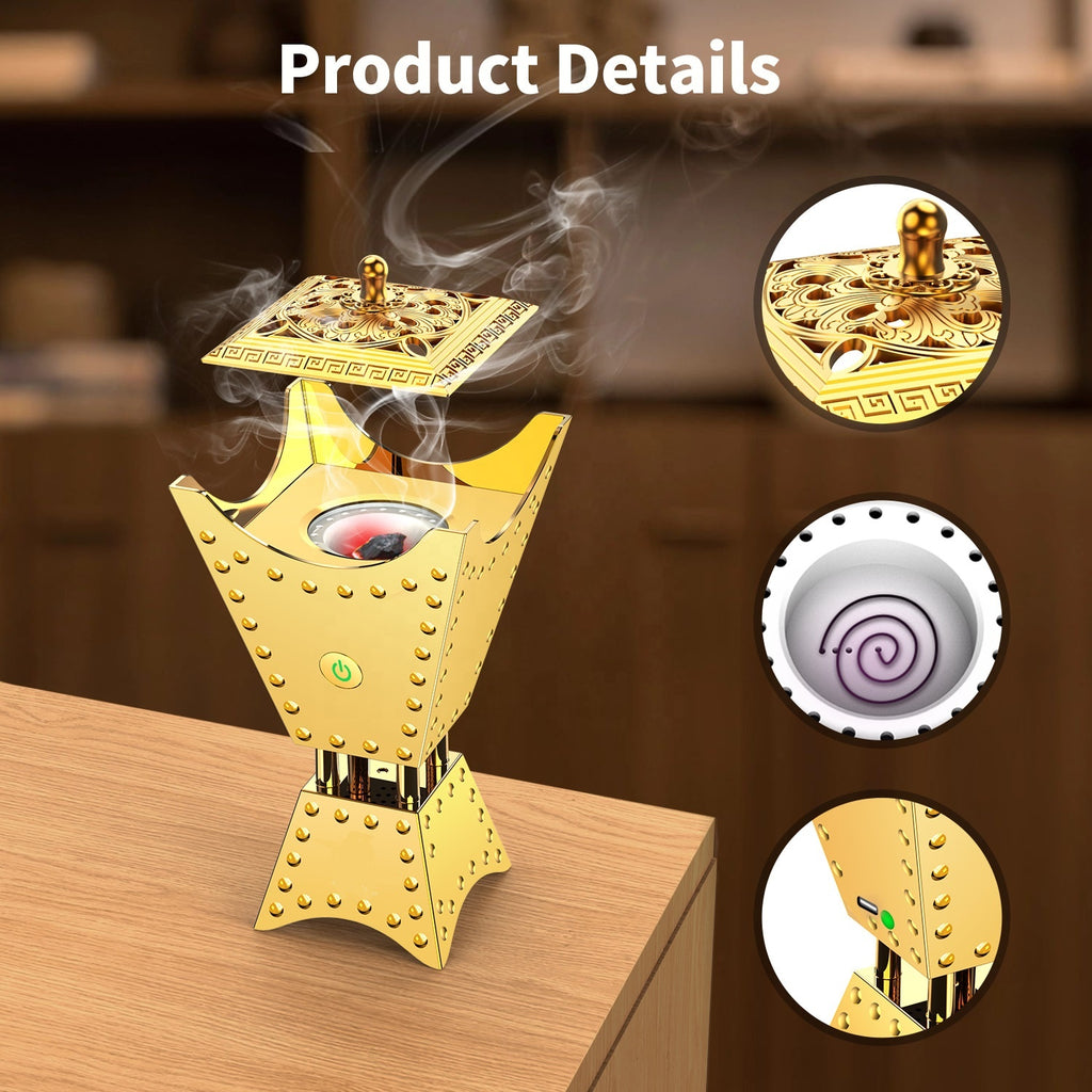 Luxury Electric Bakhoor Burner