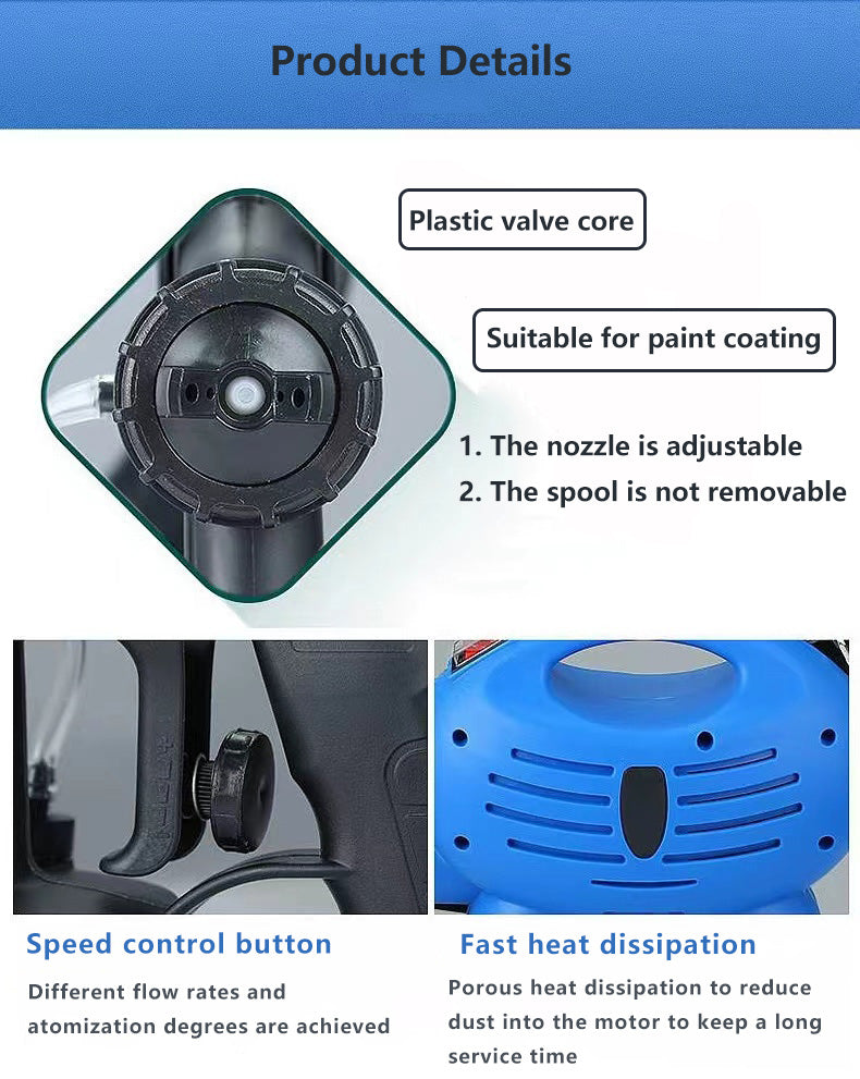 Multifunctional High-Pressure Electric Spray