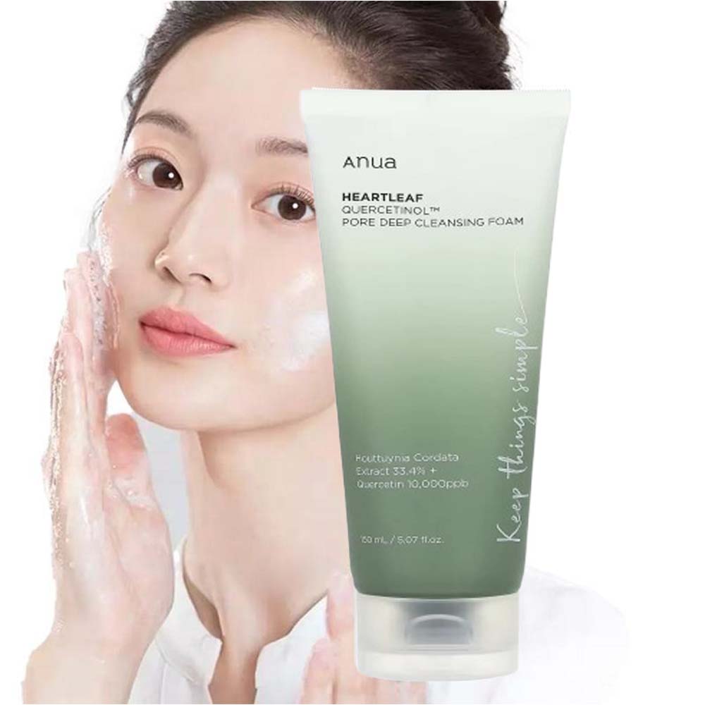 ANUA Heartleaf Quercetinol Pore Cleansing Foam