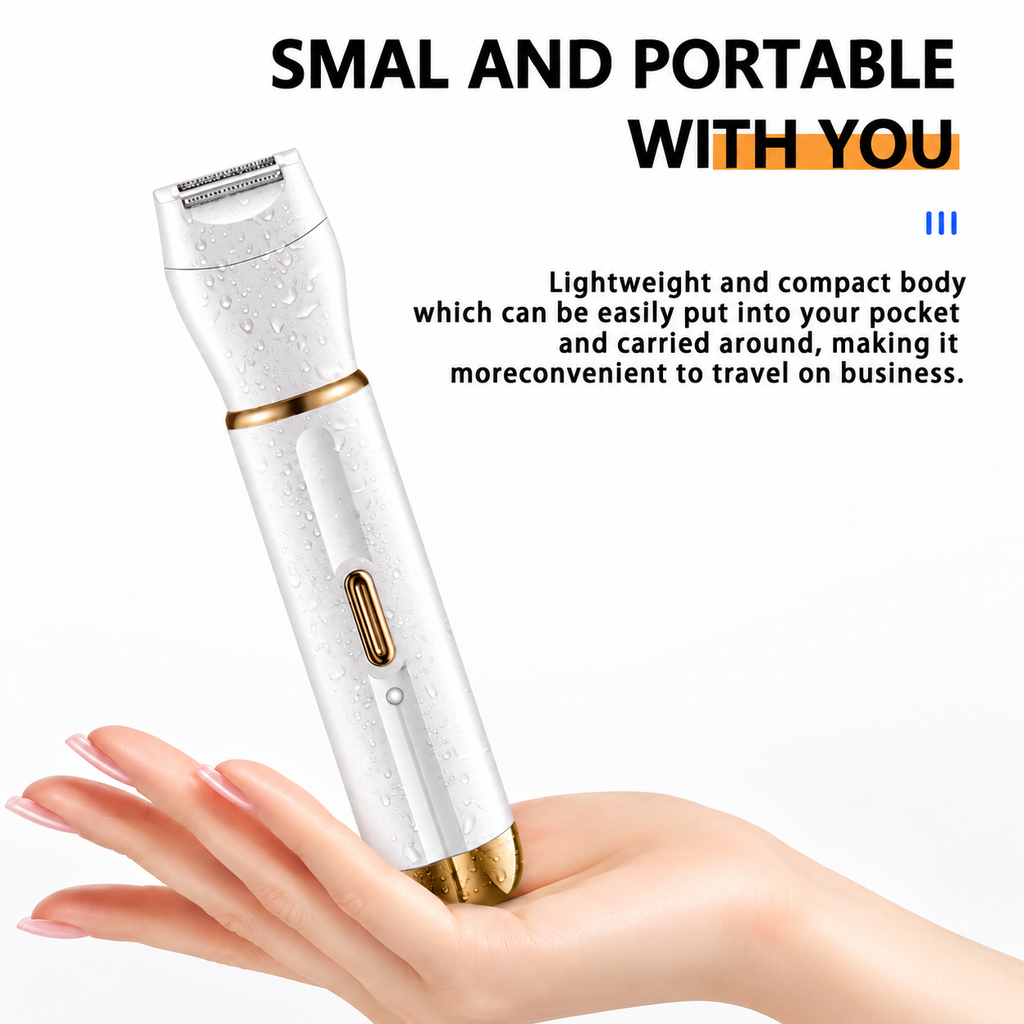 Rechargeable Women's Epilator & Electric Hair Remover with Lady Shaver