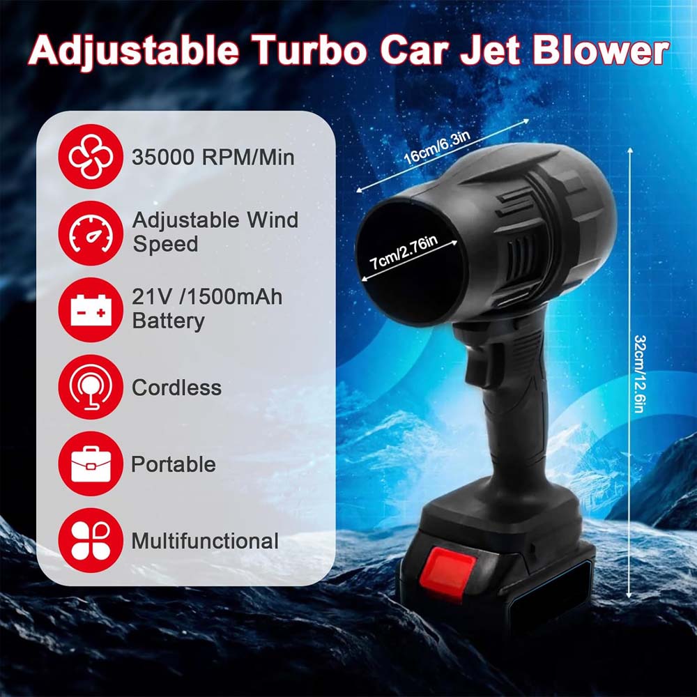 Rechargeable Handheld Blower Dryer