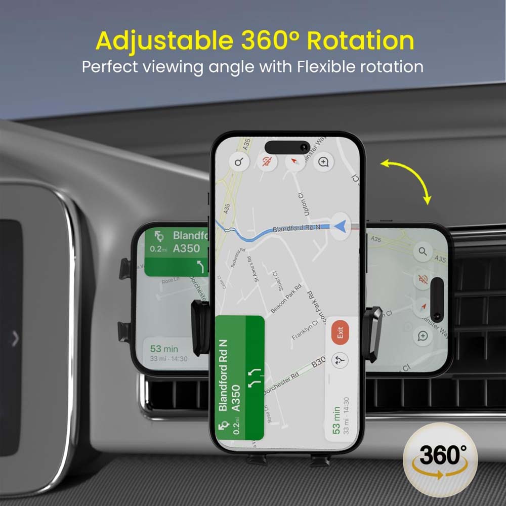 GD-HD211 2-in-1 Universal Car Phone Holder