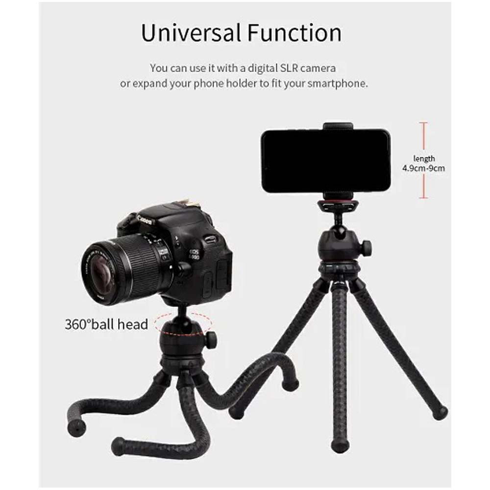 MT-25 Mini Flexible Tripod Portable Phone