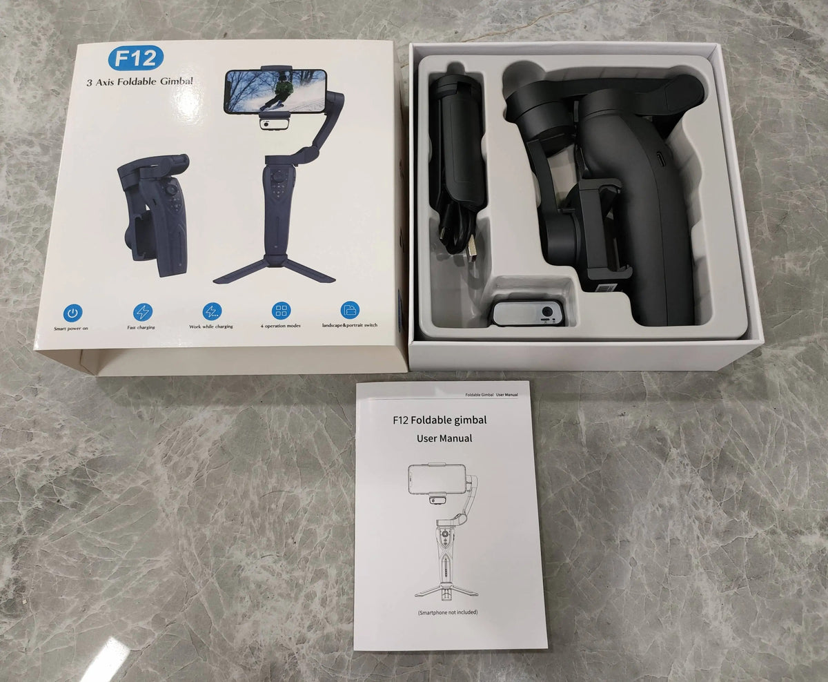 Handheld Gimbal F12 Camera Stabilizer