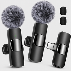 K9 Wireless Lavalier Microphone with USB-C Receiver