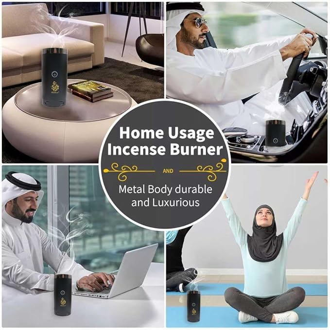 Portable Incense Burner | USB Rechargeable