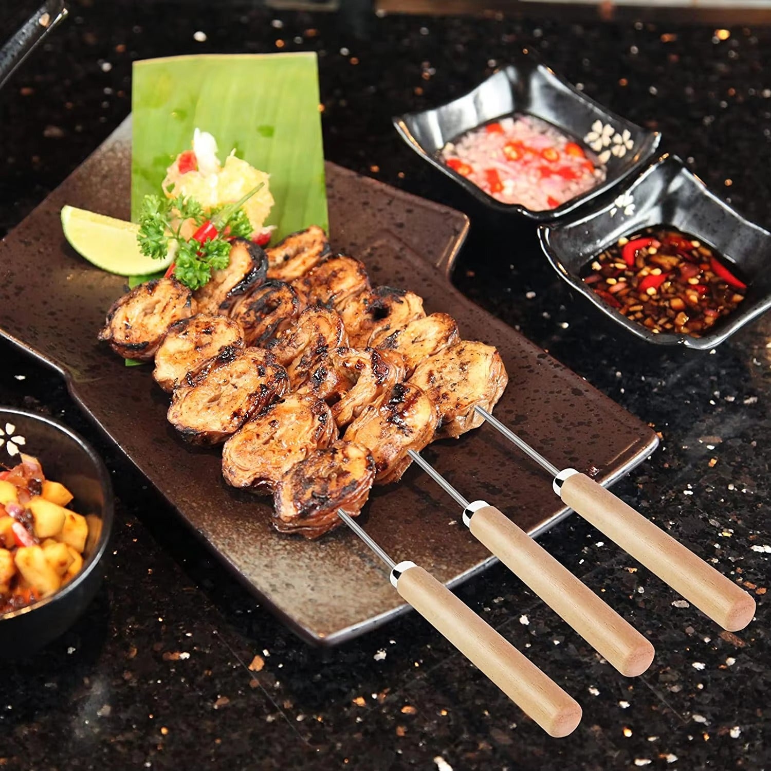 6 Pcs Kebab Skewers | Barbecue Skewers