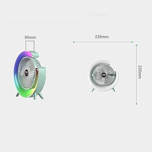 Compact USB Desk Fan