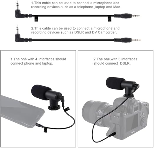 4-in-1 Vlogging Live Broadcast LED Selfie