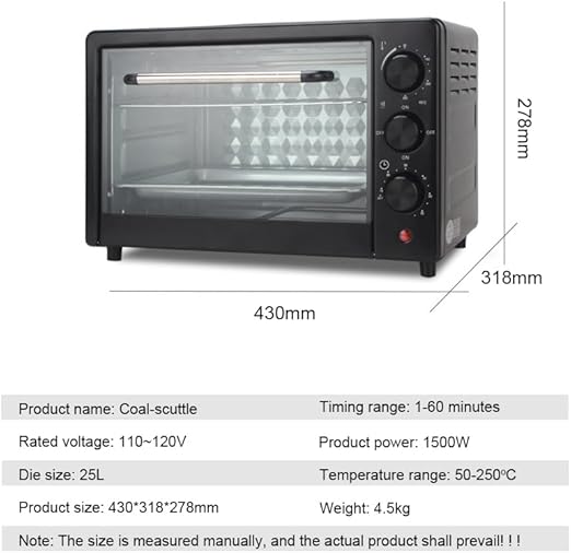 25L Electric Oven – Compact Countertop Oven
