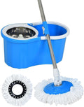 Rotate Stainless Steel Wringer Spin Mop