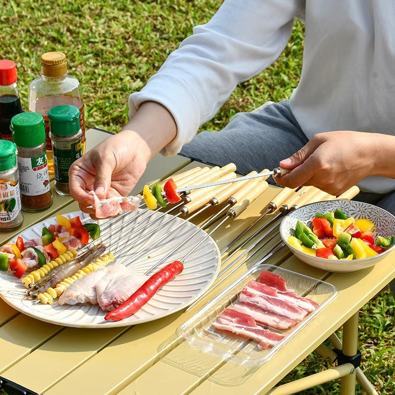 6 Pcs Kebab Skewers | Barbecue Skewers