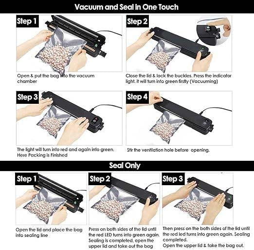 Powerful 90W Vacuum Sealer Machine