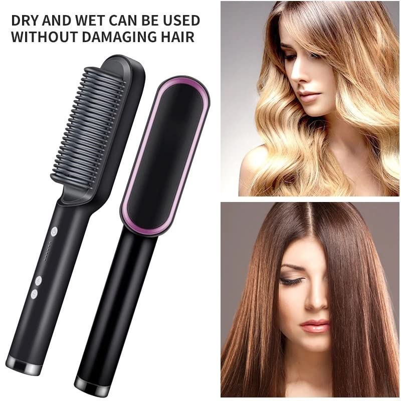 Multifunctional Hair Straightener Brush