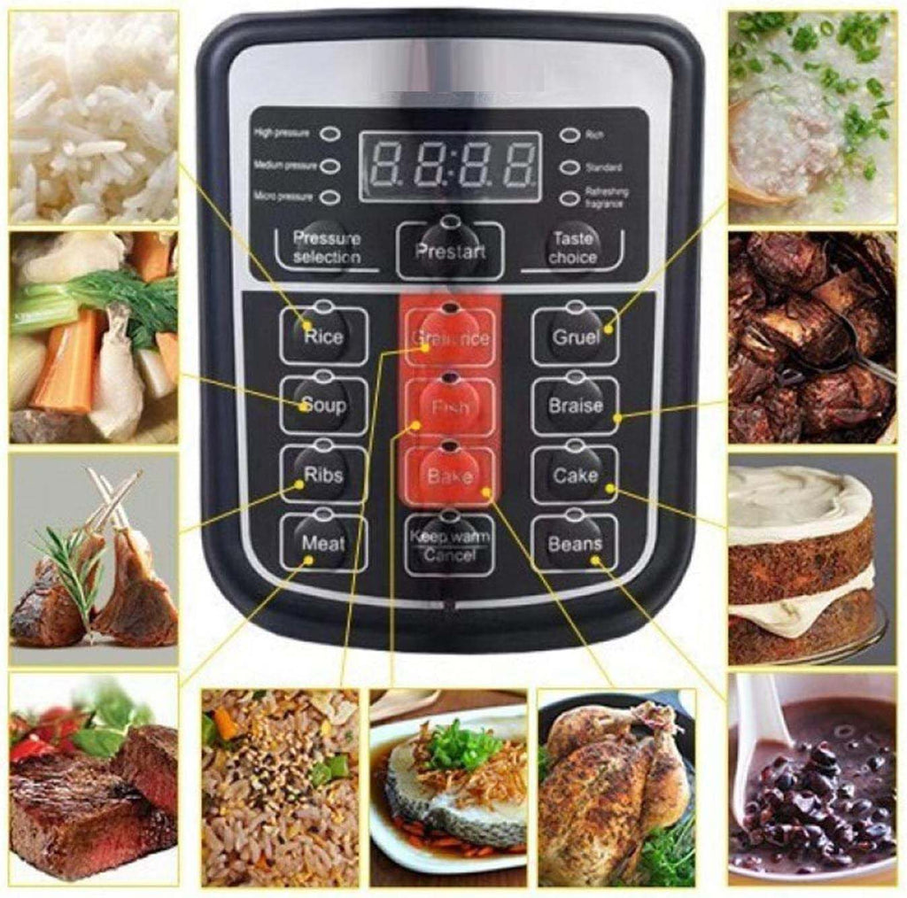 12L Smart Digital Pressure Cooker Multi