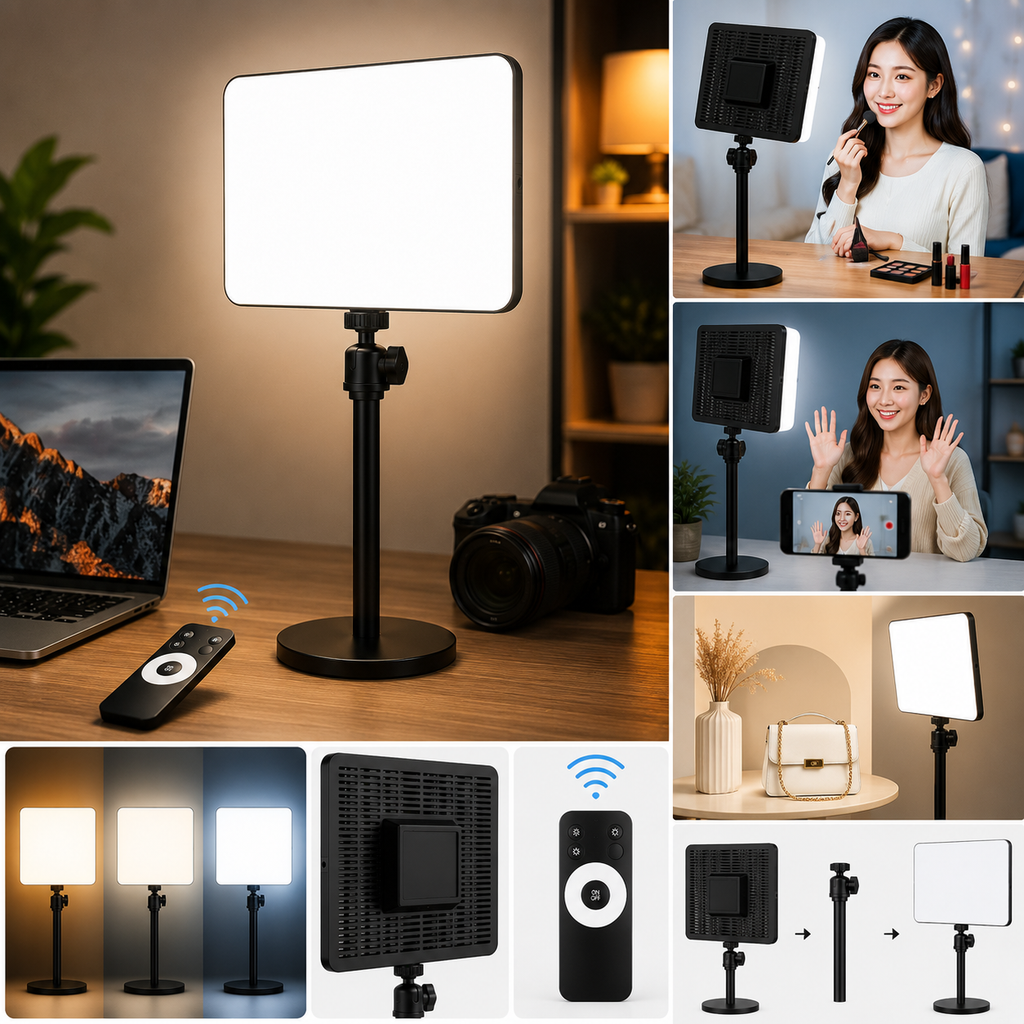 Live-P11 11-Inch Professional LED Fill Light Panel with Adjustable Brightness
