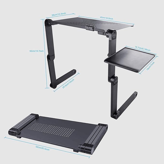 Adjustable Aluminum Laptop Desk