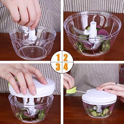Easy Spin Cutter Hand Chopper