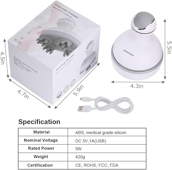 Smart 4D Head Massager