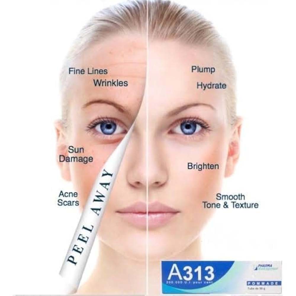 A313 Vitamin A Pommade. French pharmaceutical