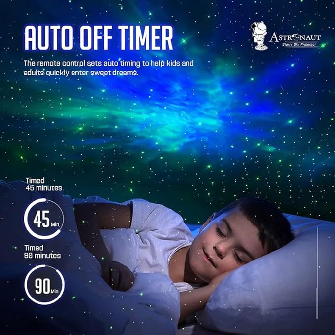 Astronaut Galaxy Star Projector Night Light