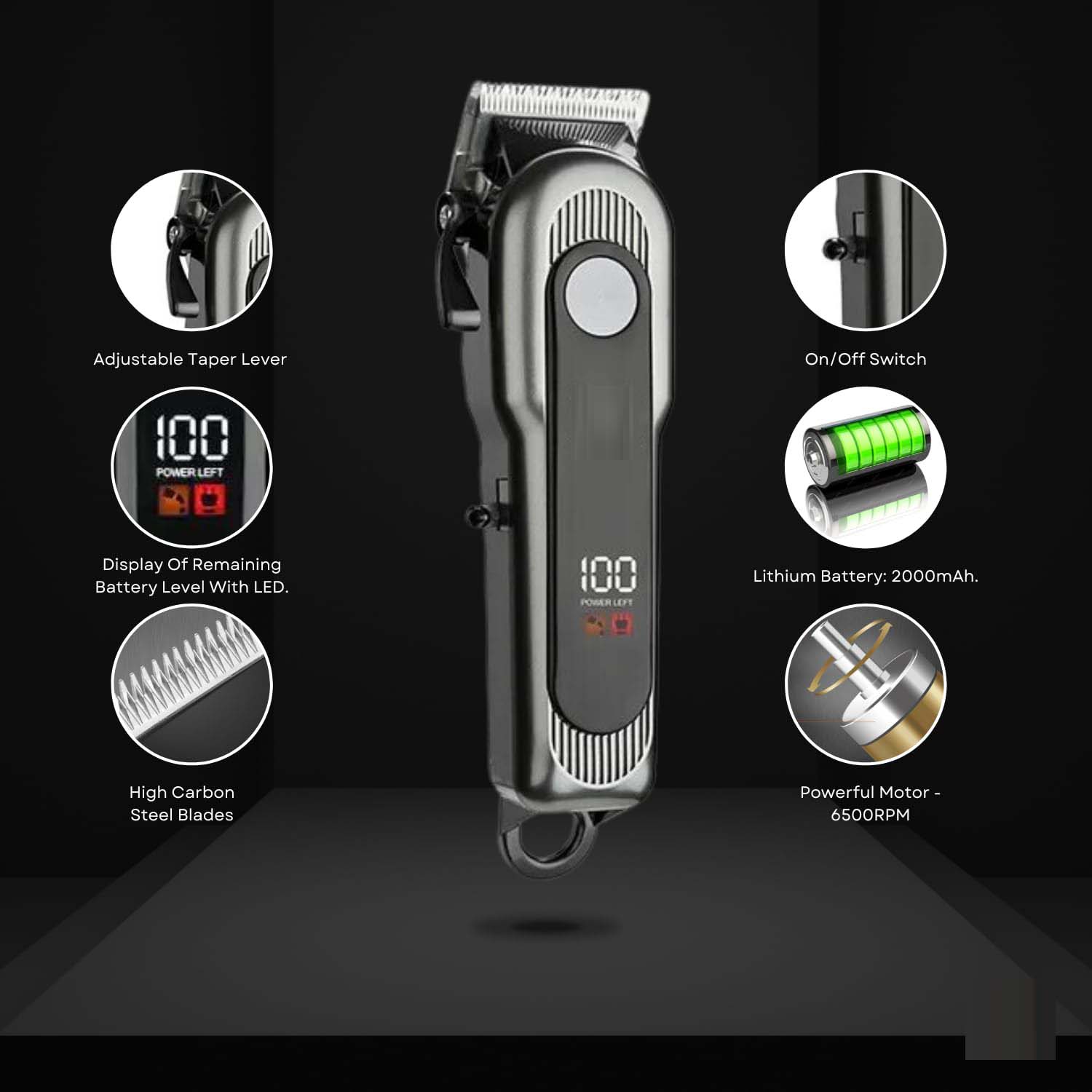 Pro Cordless Hair Clipper