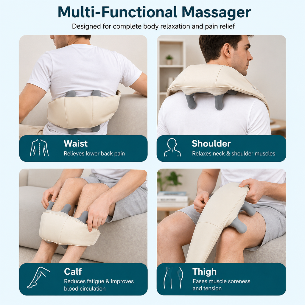 5D Kneading Shawl  Ultimate Chiropractic Back
