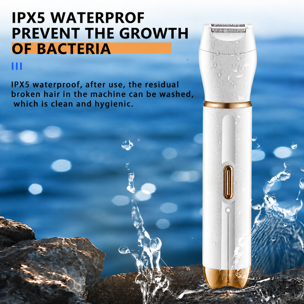 Rechargeable Women's Epilator & Electric Hair Remover with Lady Shaver