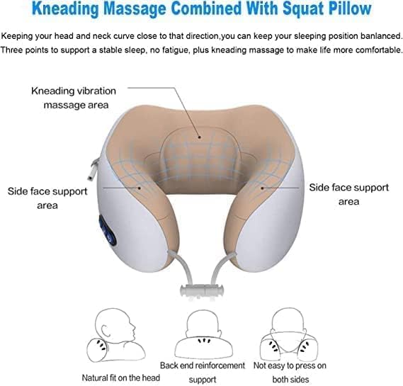Neck U-Shaped Vibrating Travel Massage