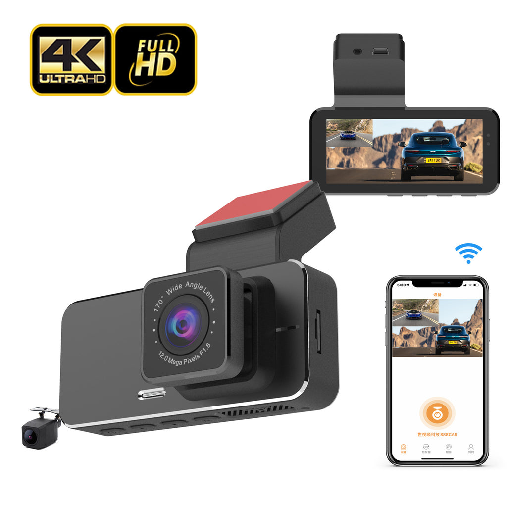2K+1080P Dual Dash Cam