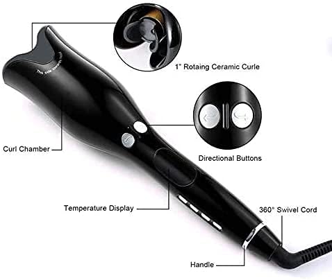 Spin N Curl Ceramic Rotating Hair Curler