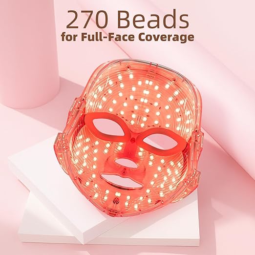 7-Color LED Light Therapy Face Mask