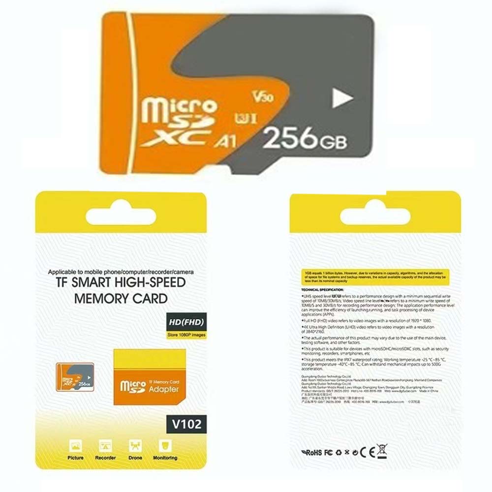 V102 256GB MicroSD Memory Card