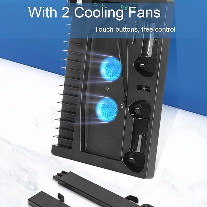 Vertical Stand Cooling Fan for PS5
