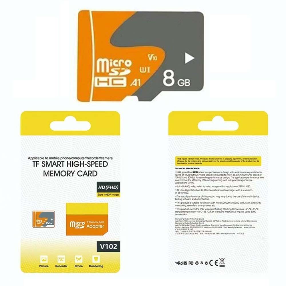 V102 8GB MicroSD Memory Card