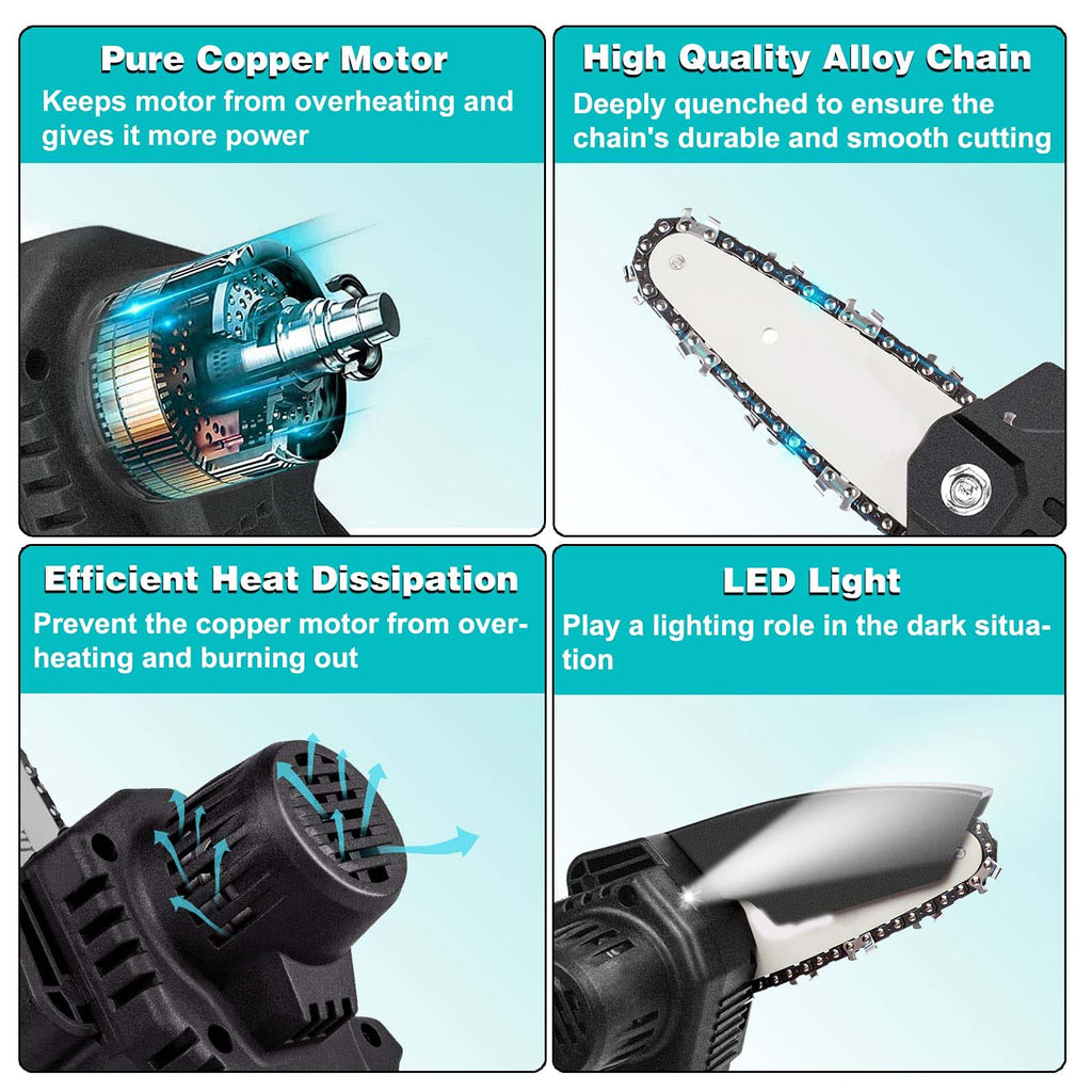 Brushless Cordless Chainsaw