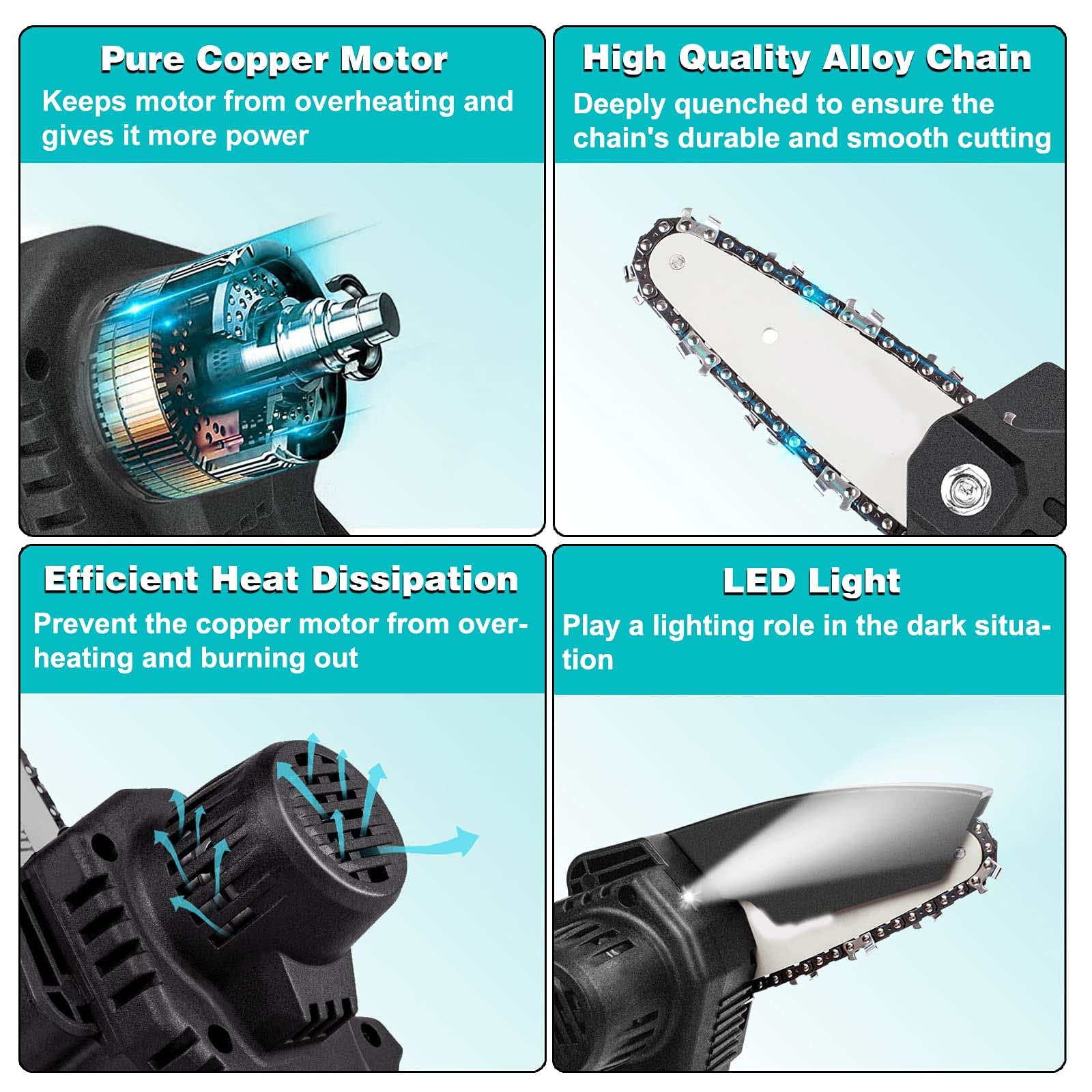 Brushless Cordless Chainsaw