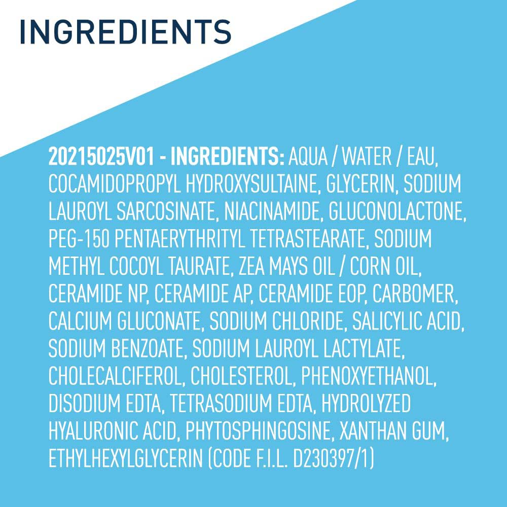 CeraVe Renewing Salicylic Acid Cleanser