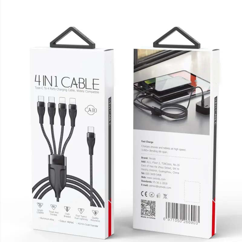CA110 4-in-1 Type-C Data Cable