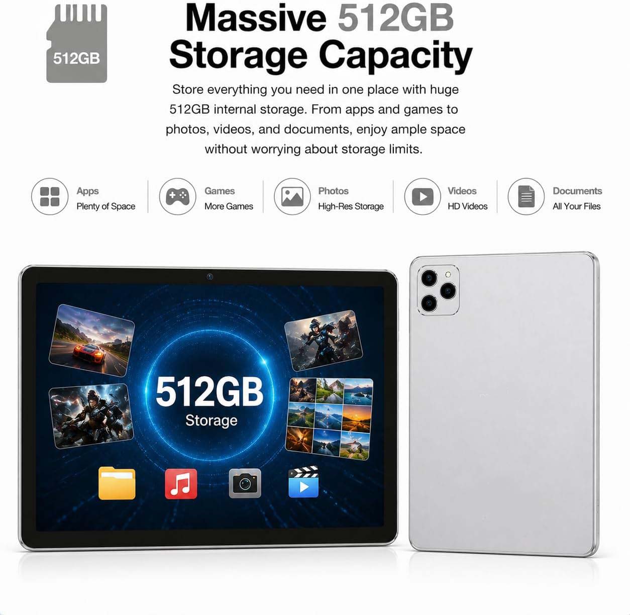 M-129 8-Inch 5G Tablet with 8GB RAM