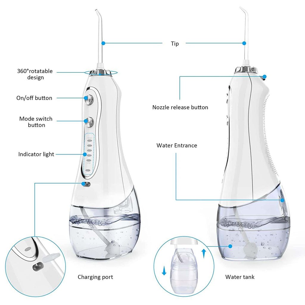 Portable Dental Water Flosser