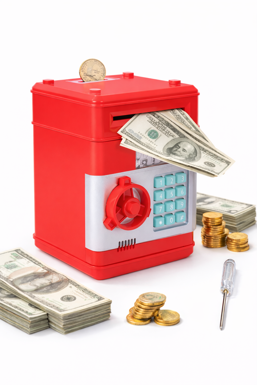 Electronic Money Bank for Kids Password
