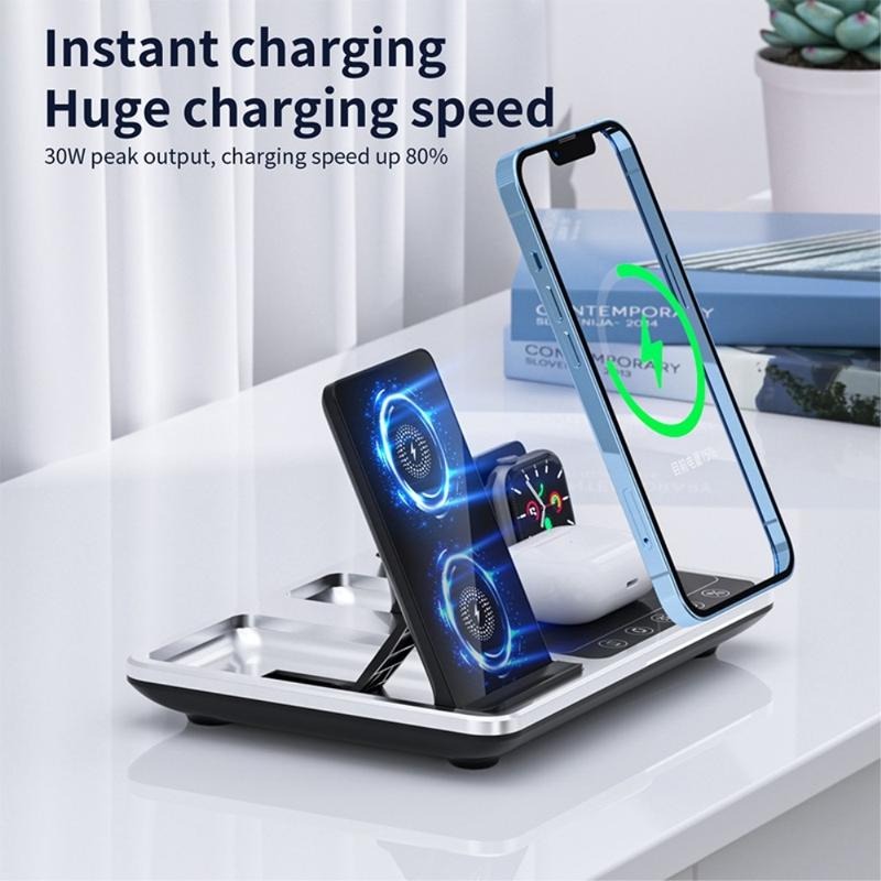 R11 Multifunctional 4-in-1 Wireless Charger