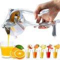 Manual Fruit Juicer | Steel Handle, Hand